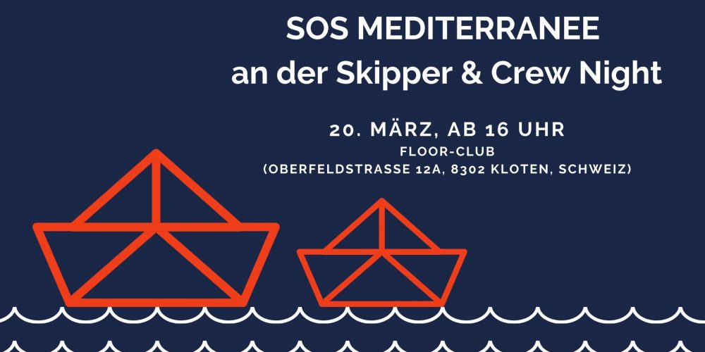 SOS MEDITERRANEE An Der Skipper & Crew Night